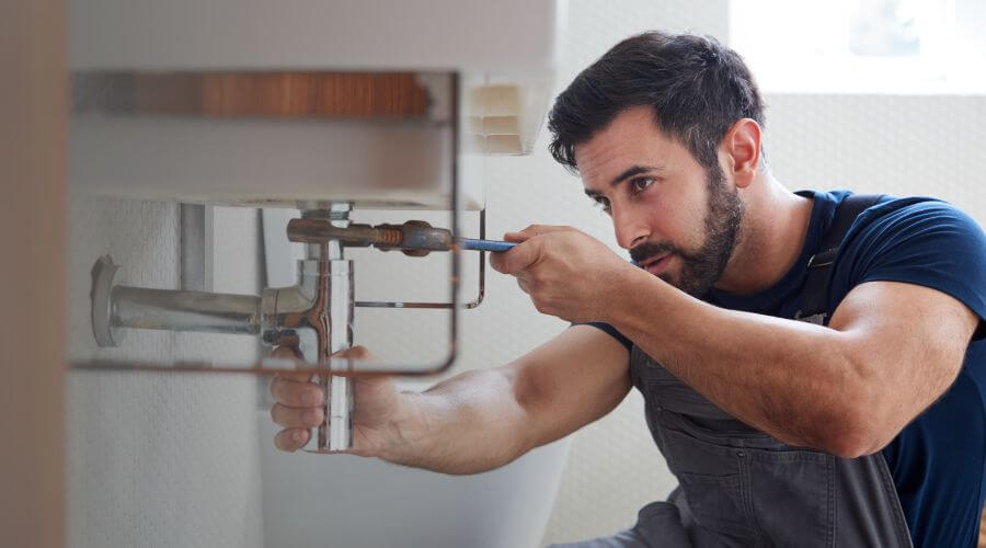 Hot water issue at sink in Alamo, IN